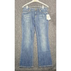 Michael Kors Women's Stone Wash Jeans Flair Studded Pocket Denim NWT Size 6P